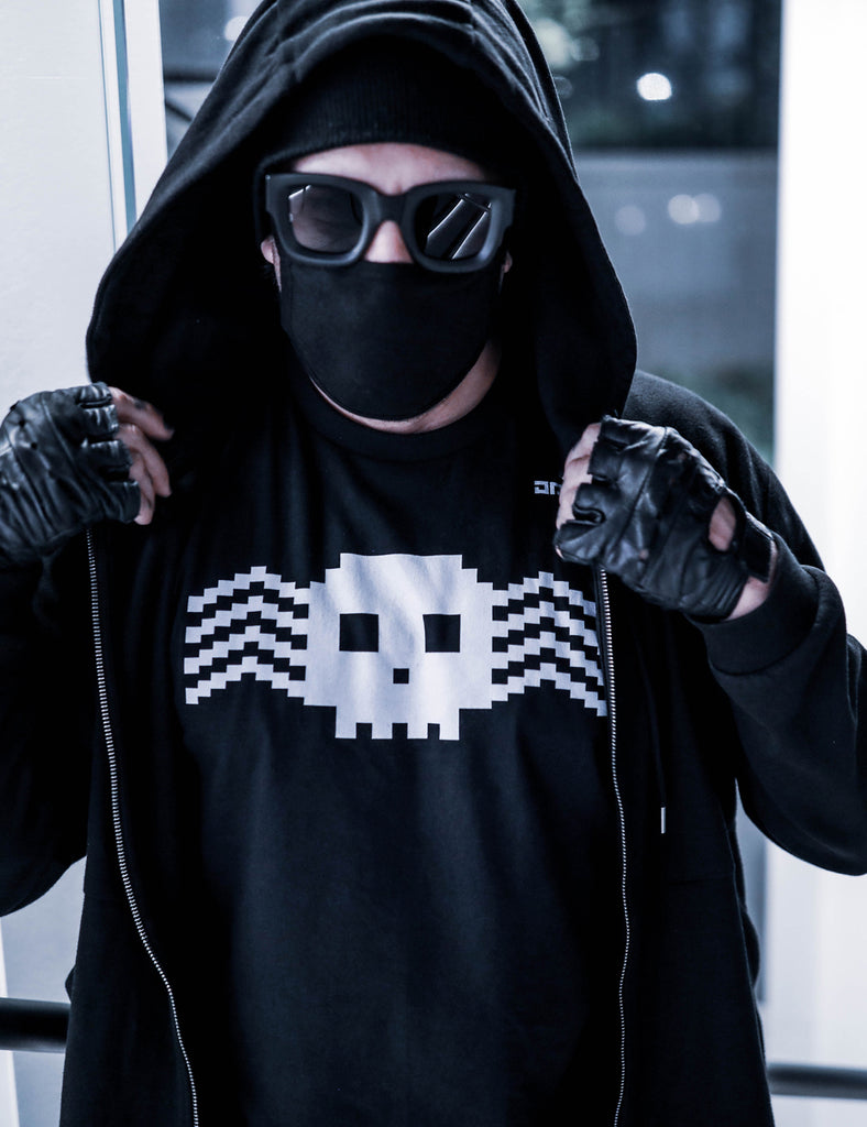 Skull Spider Unisex T-Shirt - JPEG Cyber Store Goth Geek Alternative Clothing