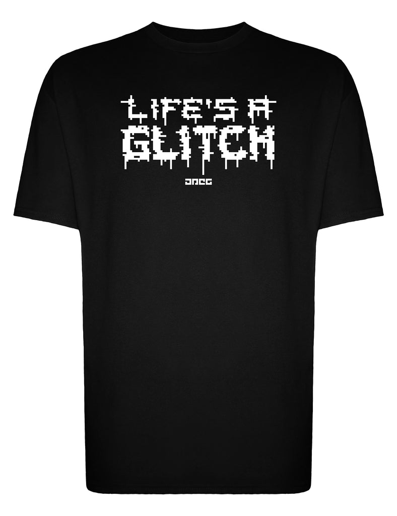 Life's A Glitch Unisex T-Shirt - JPEG Cyber Store Goth Geek Alternative Clothing