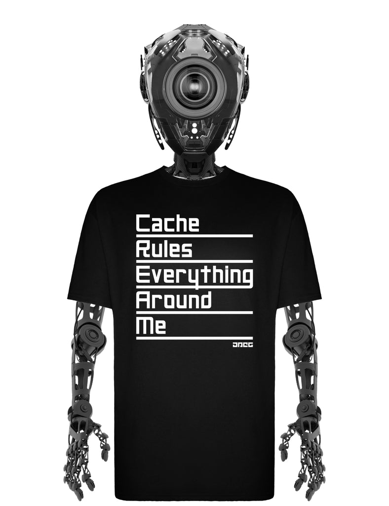 Cache Unisex T-Shirt - JPEG Cyber Store Goth Geek Alternative Clothing