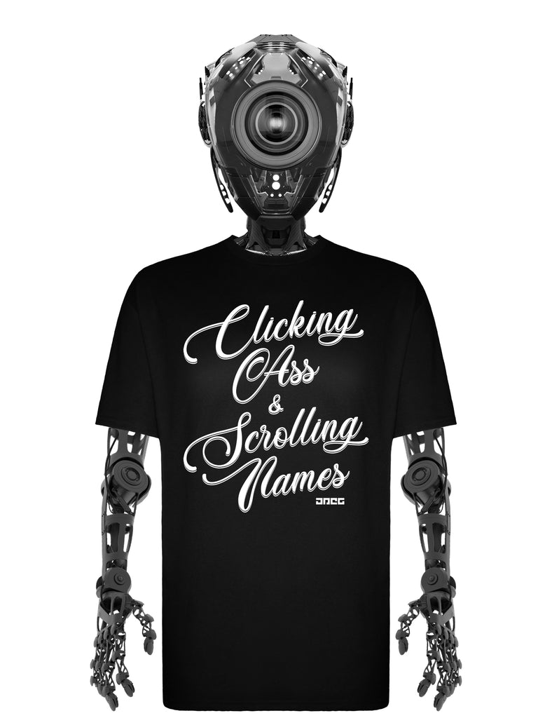 Clicking & Scrolling Unisex T-Shirt - JPEG Cyber Store Goth Geek Alternative Clothing