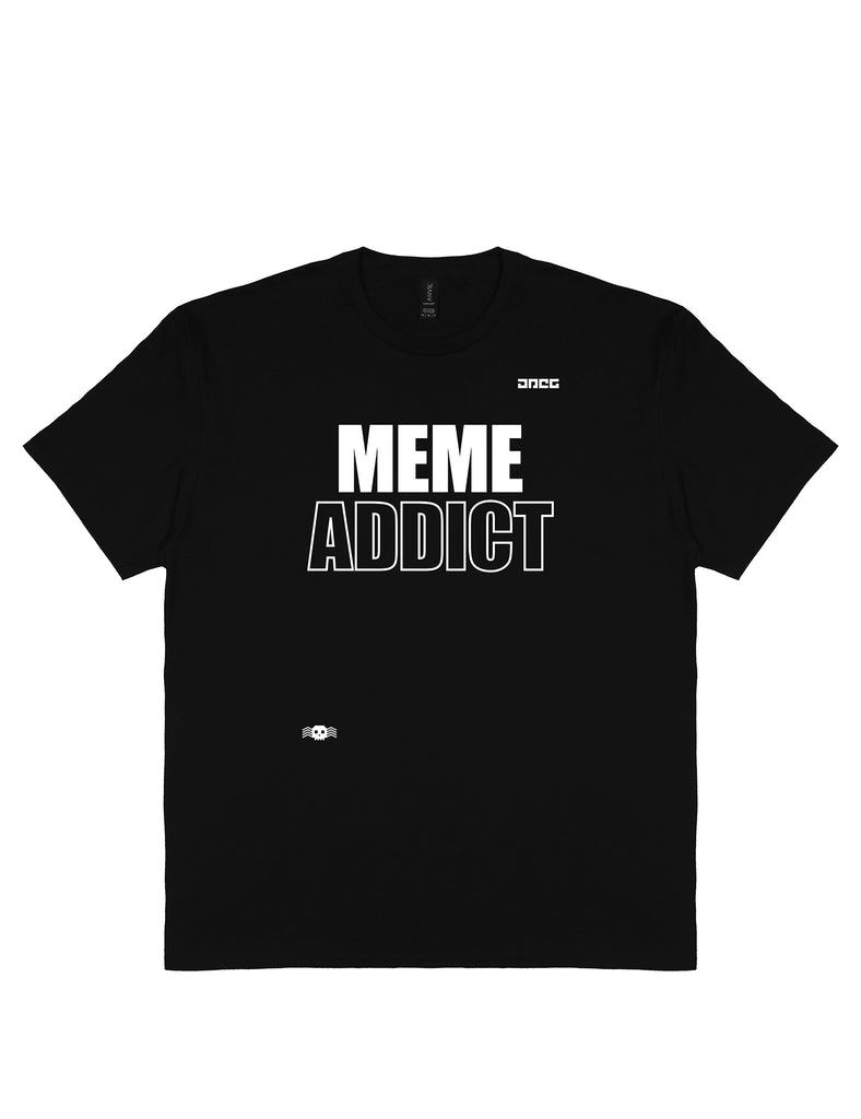 Meme Addict Unisex T-Shirt - JPEG Cyber Store Goth Geek Alternative Clothing