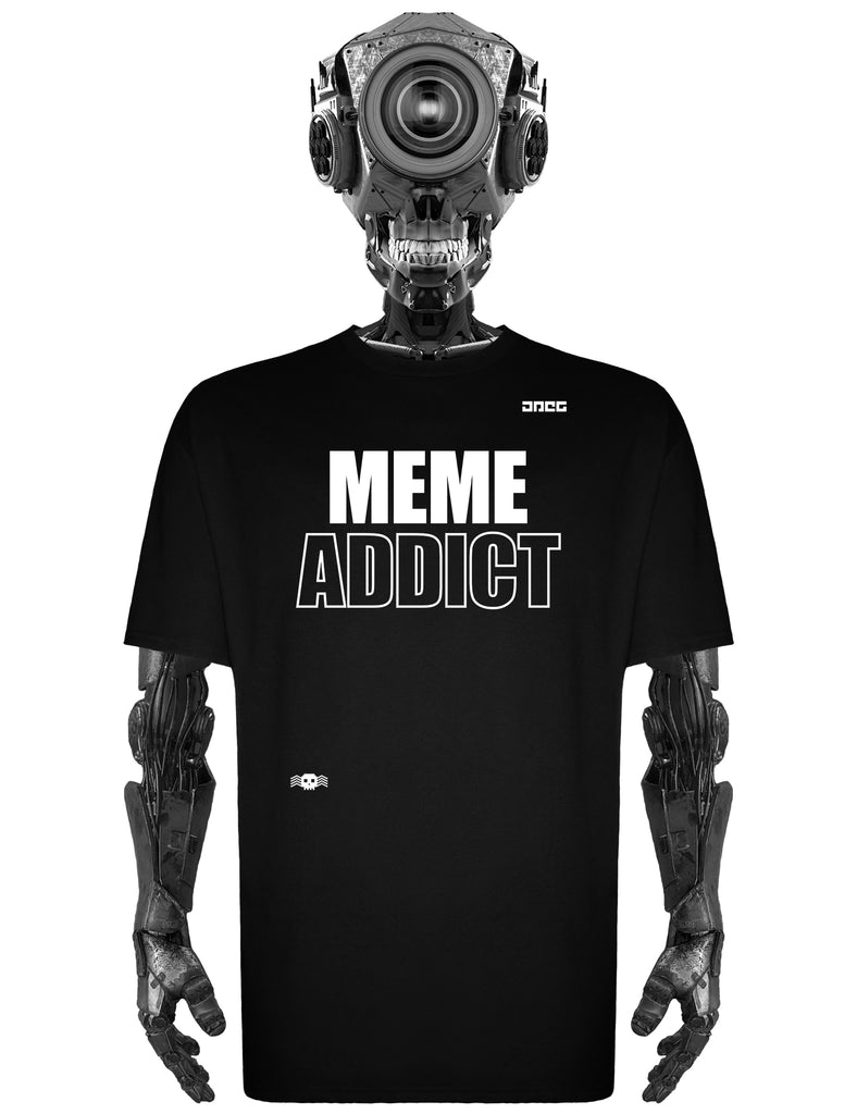 Meme Addict Unisex T-Shirt - JPEG Cyber Store Goth Geek Alternative Clothing