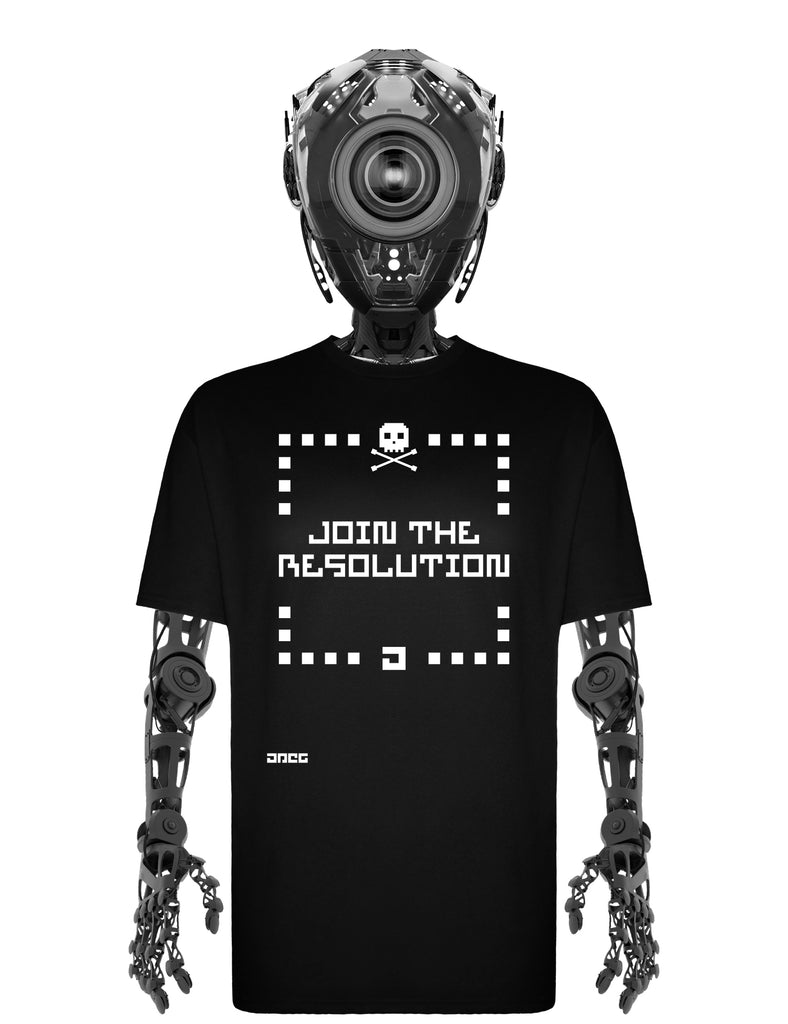 Join The Resolution Unisex T-Shirt - JPEG Cyber Store Goth Geek Alternative Clothing