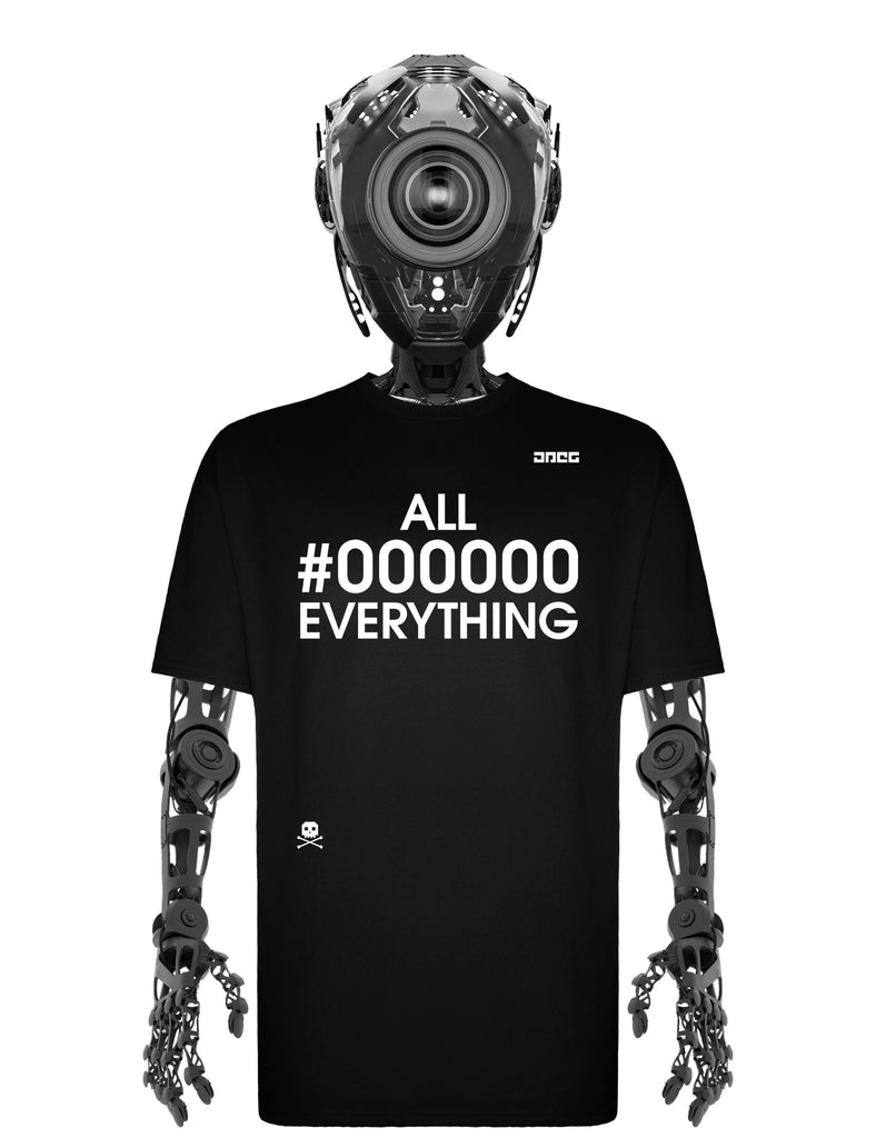 All #000000 Everything Unisex T-Shirt